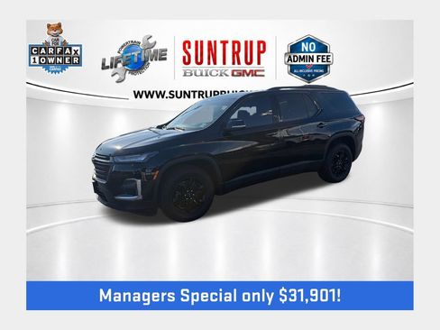 Used 2023 Chevrolet Traverse LT w/ Midnight/Sport Edition AWD/4WD image 1