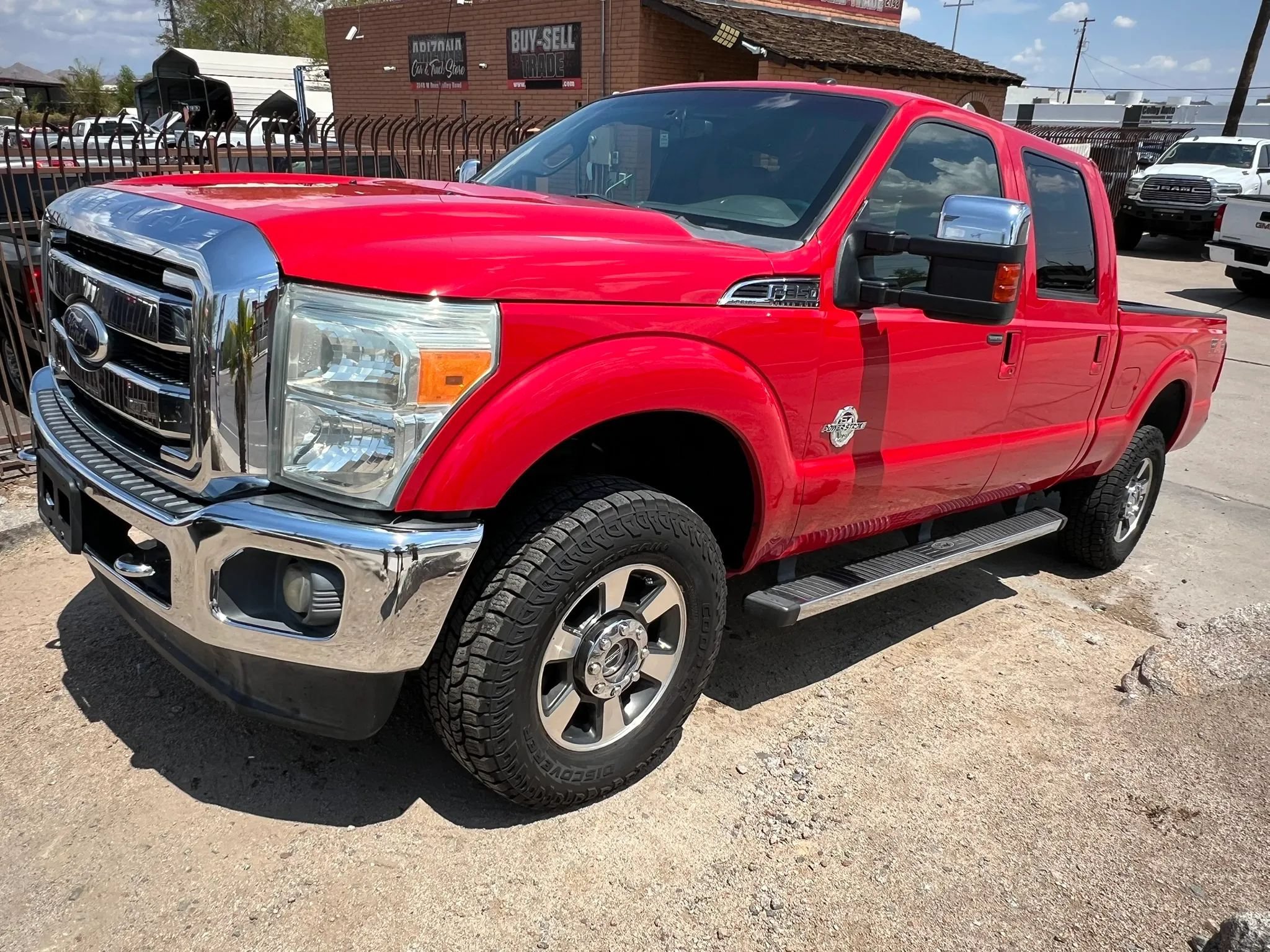 Used 2011 Ford F350 Lariat w/ Lariat Ultimate Pkg AWD/4WD image 3