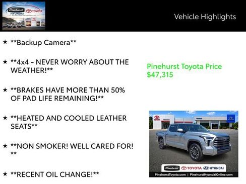 Used 2023 Toyota Tundra Limited AWD/4WD image 20