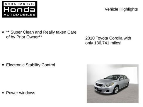 Used 2010 Toyota Corolla LE FWD image 7
