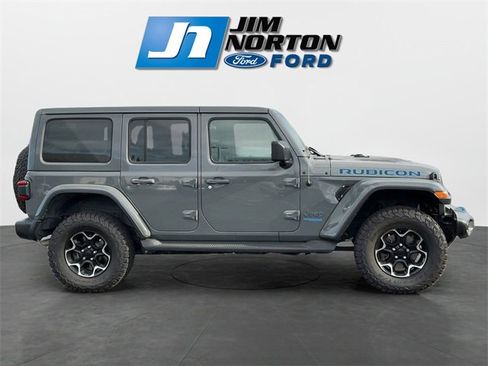 Used 2021 Jeep Wrangler Unlimited Rubicon 4xe w/ Safety Group image 2