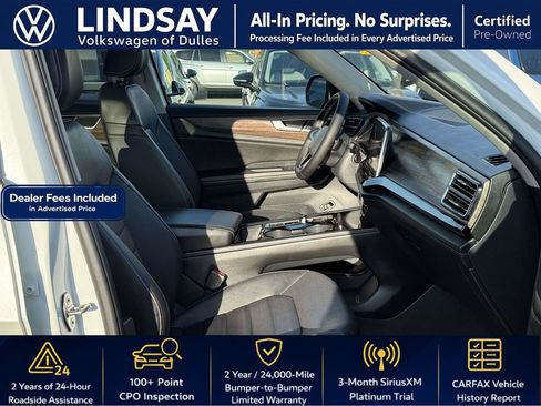 Used 2024 Volkswagen Atlas SEL AWD/4WD image 14