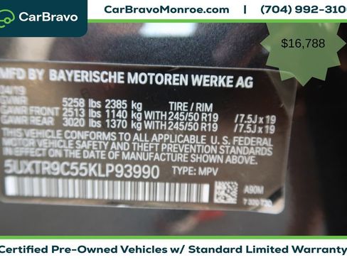 Used 2019 BMW X3 xDrive30i w/ Driving Assistance Package AWD/4WD image 47