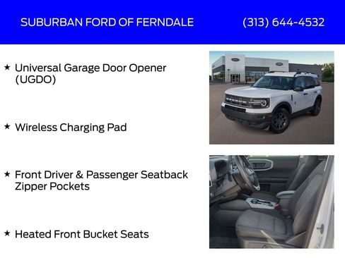 Used 2022 Ford Bronco Sport Big Bend w/ Convenience Package image 17