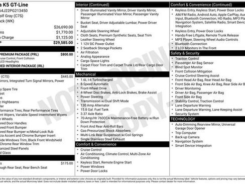 Used 2023 Kia K5 GT-Line w/ GT-Line Premium Package image 36