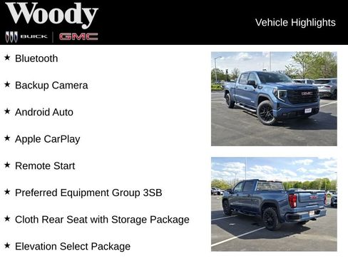 New 2026 GMC Sierra 1500 Elevation w/ Elevation Select Package AWD/4WD image 3
