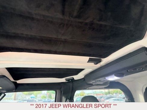 Used 2017 Jeep Wrangler Sport w/ Quick Order Package 24S AWD/4WD image 16
