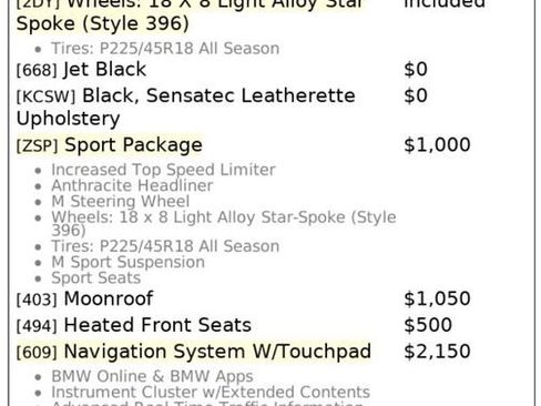 Used 2014 BMW 320i xDrive Sedan w/ Sport Package image 2