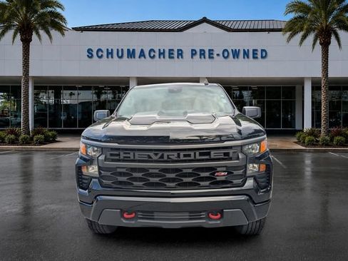 Used 2022 Chevrolet Silverado 1500 Custom Trail Boss w/ LPO, Dark Essentials Package AWD/4WD image 2