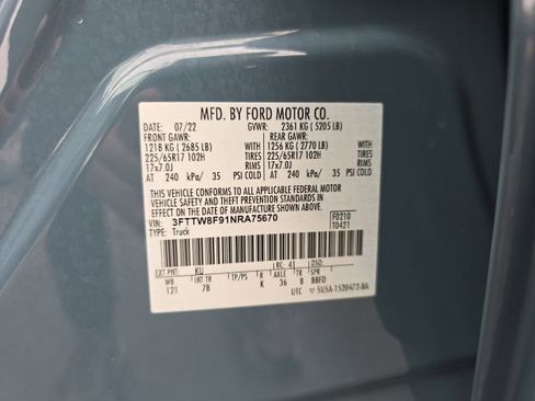 Used 2022 Ford Maverick XLT w/ Equipment Group 300A Standard AWD/4WD image 22