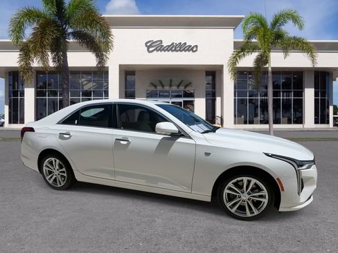 Certified 2022 Cadillac CT4 Luxury w/ Sun And Sound Package RWD image 17