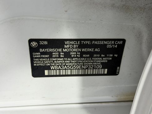 Used 2014 BMW 328i Sedan RWD image 21