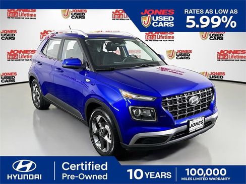 Certified 2023 Hyundai Venue SEL FWD image 1