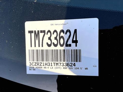 New 2026 Honda HR-V LX image 14