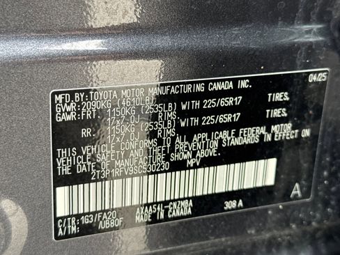 Used 2025 Toyota RAV4 XLE image 23