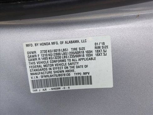 Used 2018 Honda Odyssey EX-L image 15