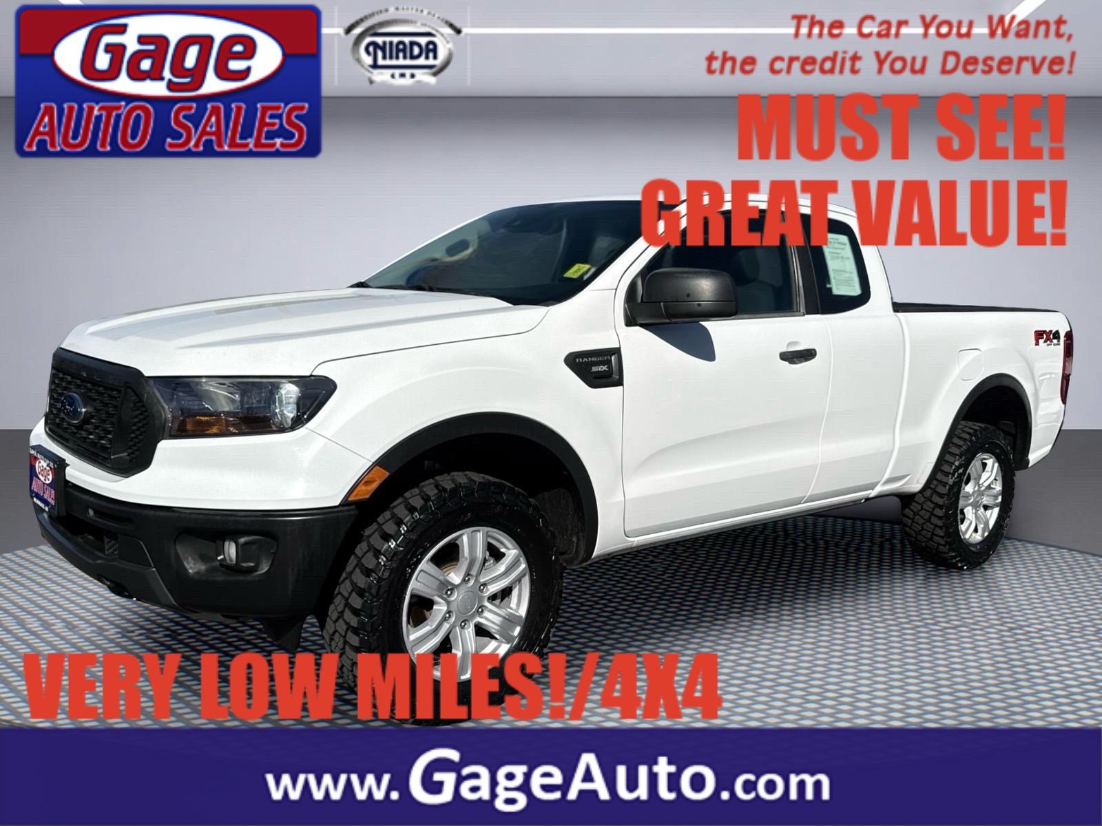 Used 2019 Ford Ranger XL w/ FX4 Off-Road Package AWD/4WD image 1