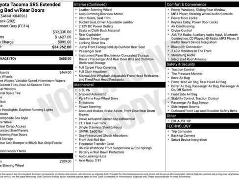 Used 2017 Toyota Tacoma SR5 w/ Tow Package image 49