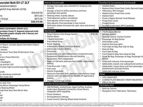 Used 2017 Chevrolet Bolt LT image 33