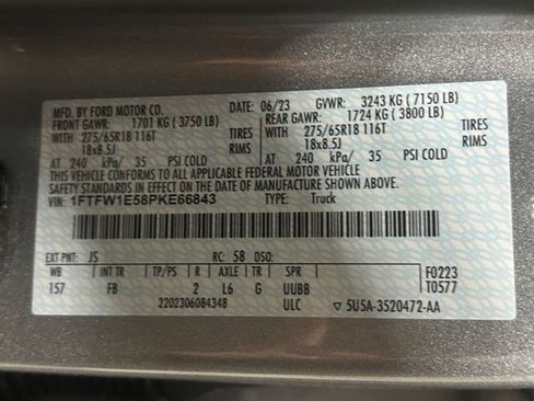 Certified 2023 Ford F150 XLT w/ Equipment Group 302A High AWD/4WD image 40