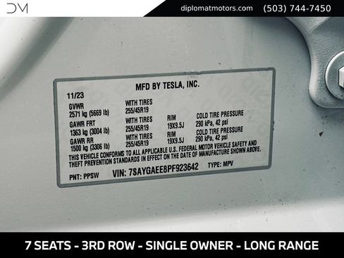 Used 2023 Tesla Model Y Long Range AWD/4WD image 46