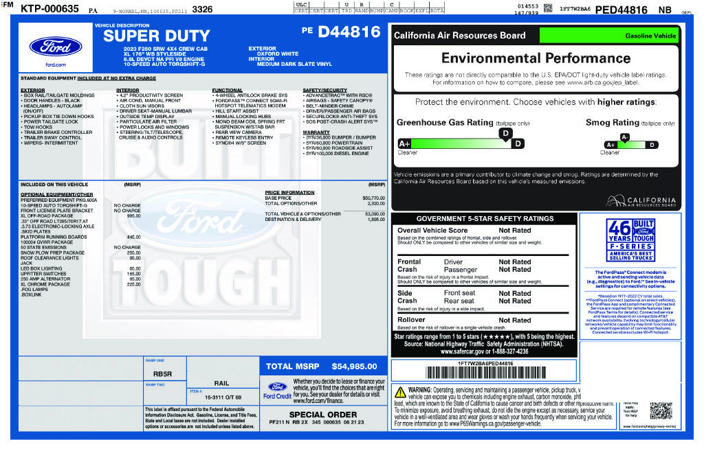 Used 2023 Ford F250 XL w/ XL Off-Road Package AWD/4WD image 34