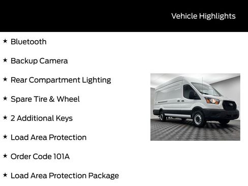 New 2026 Ford Transit 350 148 High Roof Extended w/ Load Area Protection Package image 5
