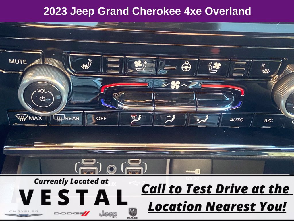 New 2023 Jeep Grand Cherokee Overland AWD/4WD image 29