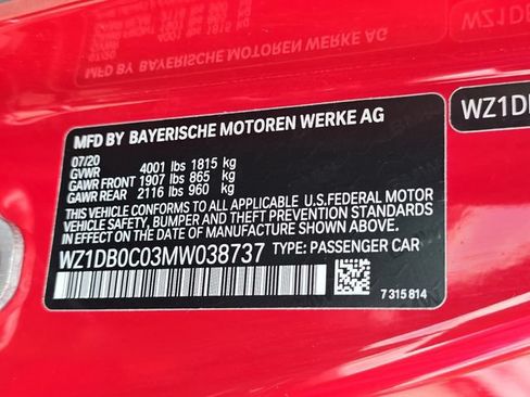 Used 2021 Toyota Supra Premium w/ Driver Assist Package RWD image 33