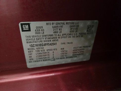 Used 2015 Chevrolet Silverado 2500 LT image 89