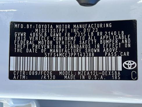 Used 2023 Toyota Corolla SE FWD image 23