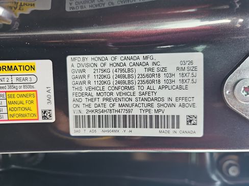 Used 2026 Honda CR-V EX-L image 36