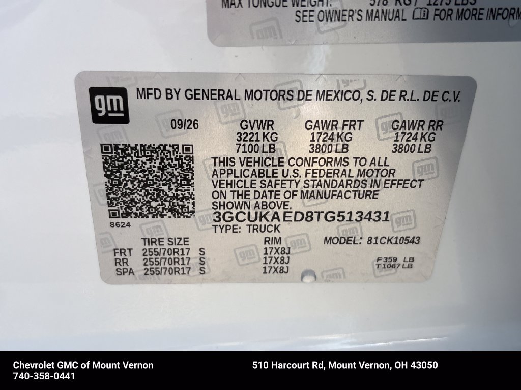 New 2026 Chevrolet Silverado 1500 W/T w/ WT Value Package AWD/4WD image 30