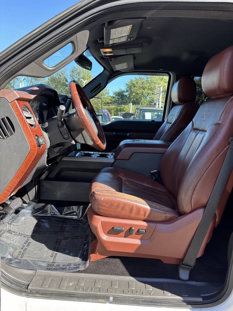 Used 2014 Ford F350 King Ranch w/ Snow Plow Prep Package AWD/4WD image 13