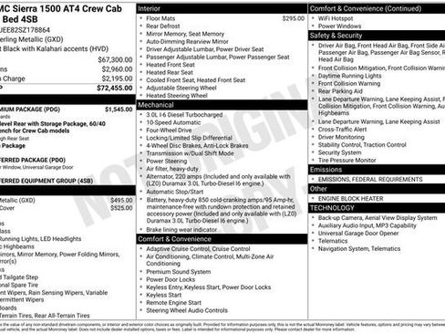 Used 2025 GMC Sierra 1500 AT4 w/ AT4 Premium Package image 7