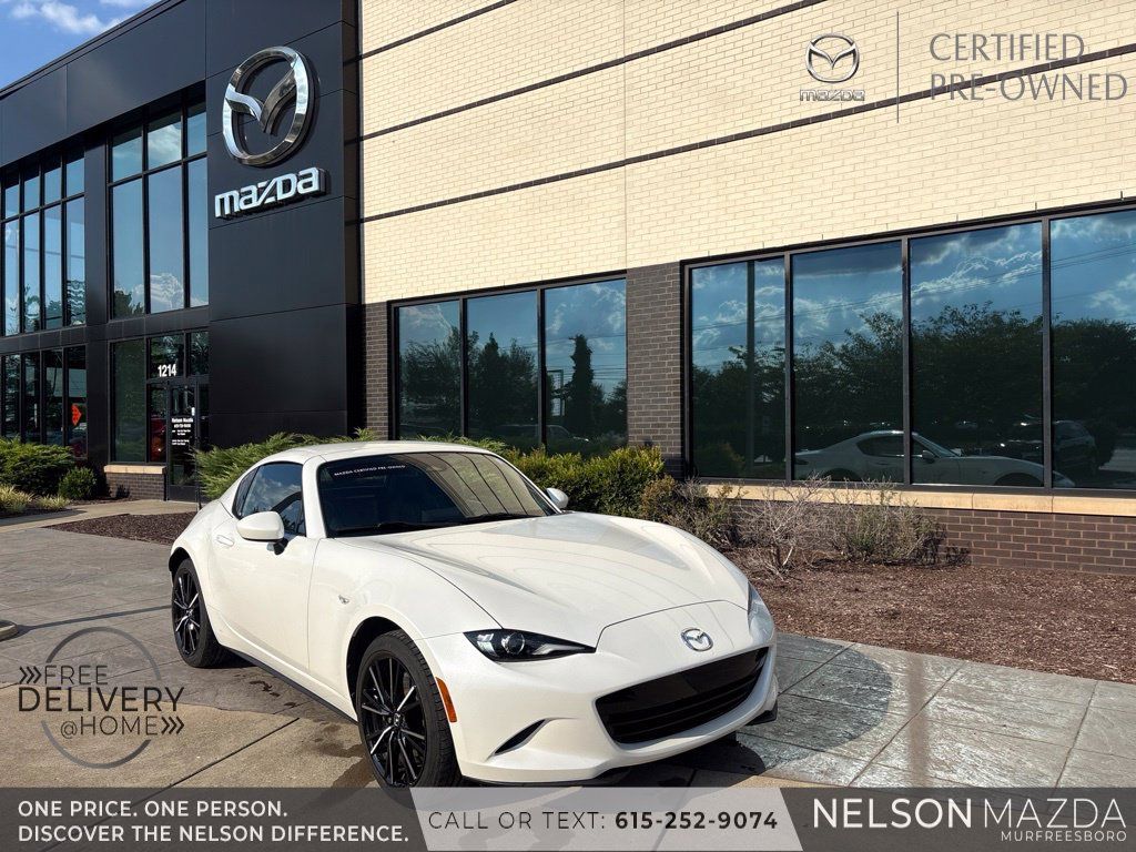 Certified 2024 MAZDA MX-5 Miata RF Grand Touring RWD image 1