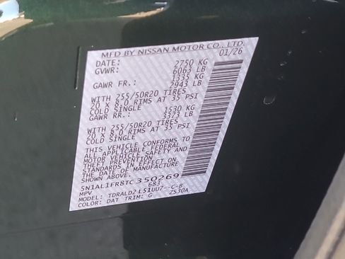 New 2026 INFINITI QX60 Luxe w/ Cargo Package image 22