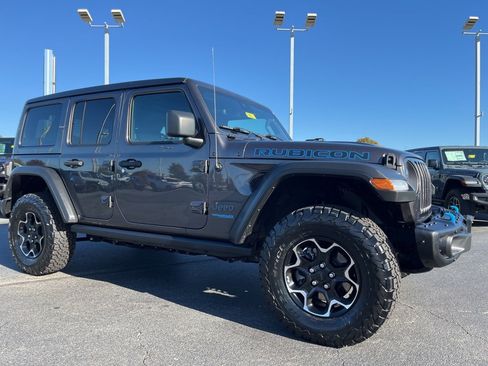 Used 2021 Jeep Wrangler Unlimited Rubicon 4xe w/ Steel Bumper Group image 52