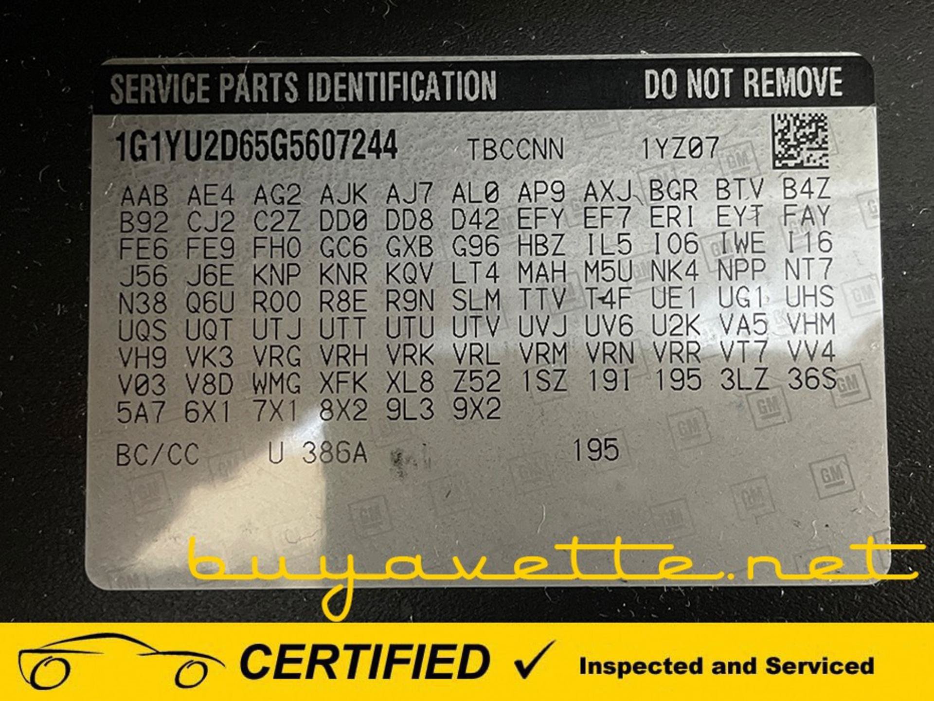 Used 2016 Chevrolet Corvette Z06 w/ 3LZ Preferred Equipment Group RWD image 28