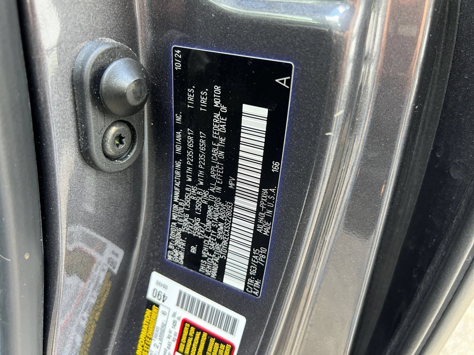 Used 2025 Toyota Sienna XLE FWD image 33