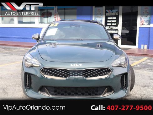 Used 2022 Kia Stinger GT-Line w/ Sun & Sound Package RWD image 1