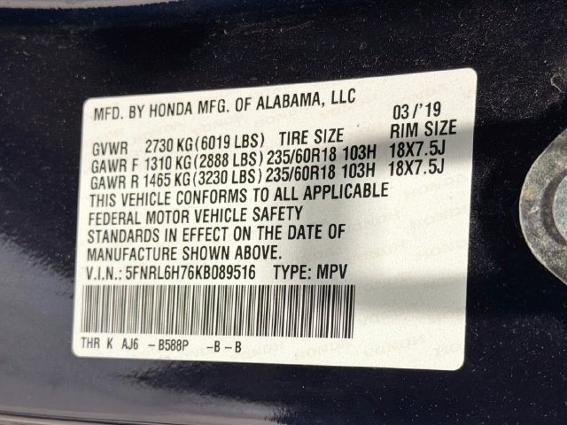 Used 2019 Honda Odyssey EX-L image 27