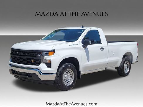 Used 2025 Chevrolet Silverado 1500 W/T w/ WT Safety Package RWD image 1