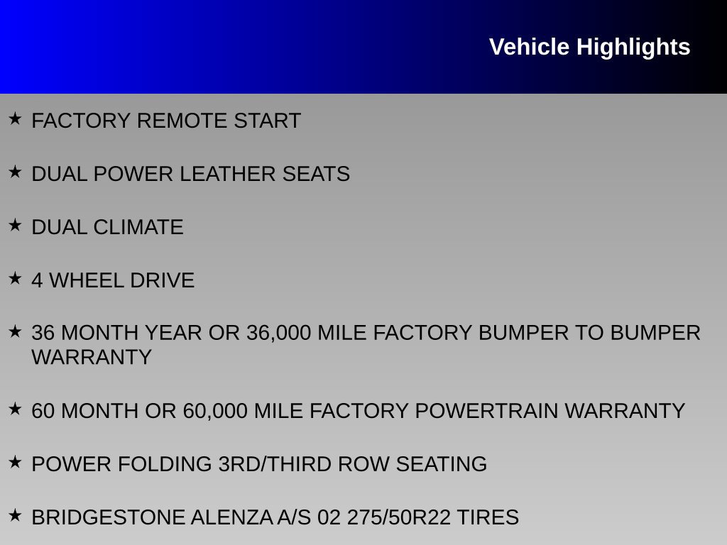 Used 2025 Chevrolet Tahoe RST w/ Comfort Package AWD/4WD image 12