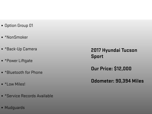 Used 2017 Hyundai Tucson Sport AWD/4WD image 6