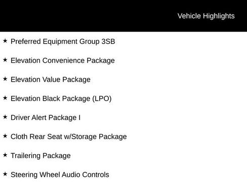 Used 2022 GMC Sierra 1500 Elevation w/ LPO, Elevation Black Package image 7