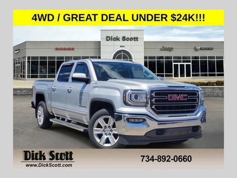Used 2018 GMC Sierra 1500 SLE w/ SLE Value Package AWD/4WD image 1