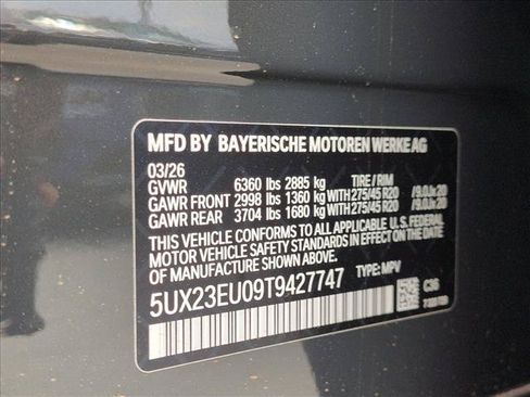 New 2026 BMW X5 xDrive40i w/ Off-Road Package AWD/4WD image 18