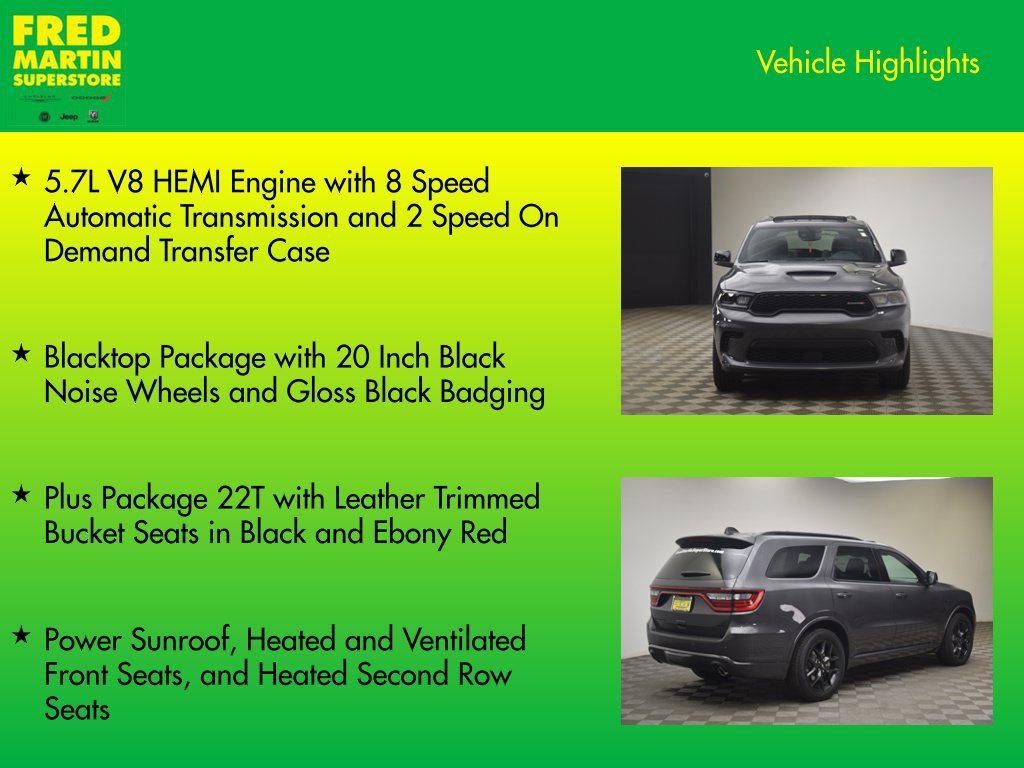 New 2026 Dodge Durango GT AWD/4WD image 7
