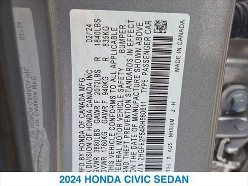 Certified 2024 Honda Civic Sport image 26